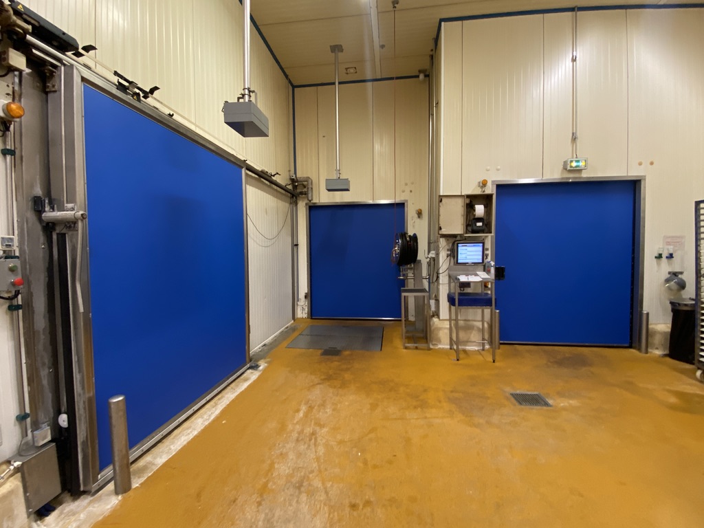 Portes industrie agroalimentaires rénovées